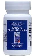 Dhea 10 MG Hydrochloride Liquid in a Bottle Containing 60 Capsules, Showcasing the Product’s Packaging and Label Details.